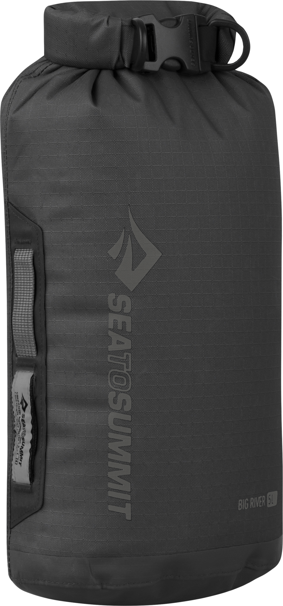 Sea to Summit Big River Dry Bag Packsack Jet Black 5 Liter
