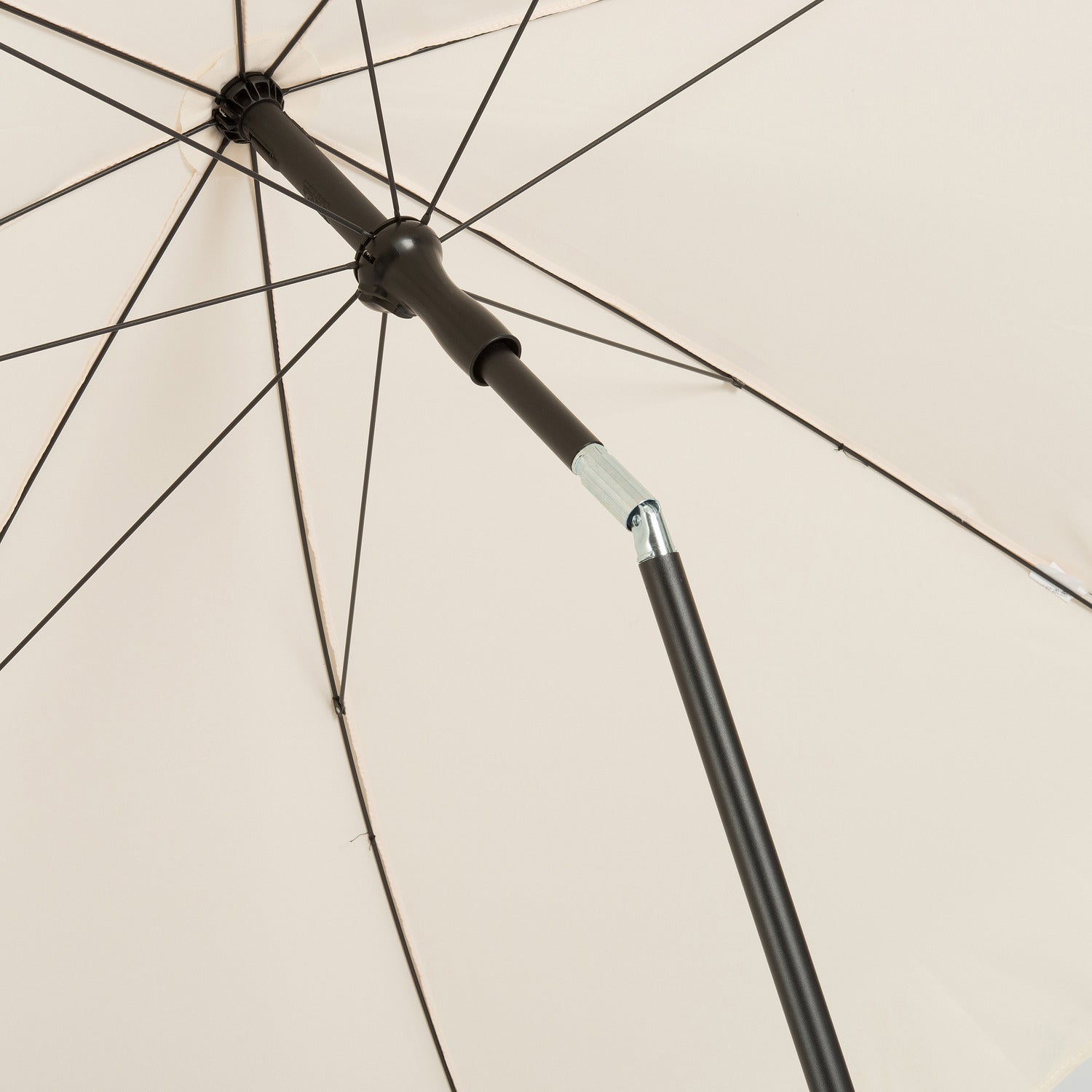 Intratuin parasol Haiti crème 80+UV D 200 cm