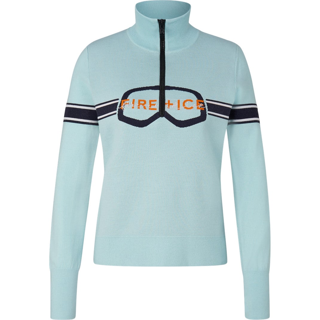 Bogner Fire   Ice Damen Strick-Troyer AZRA ice blue | XSPO