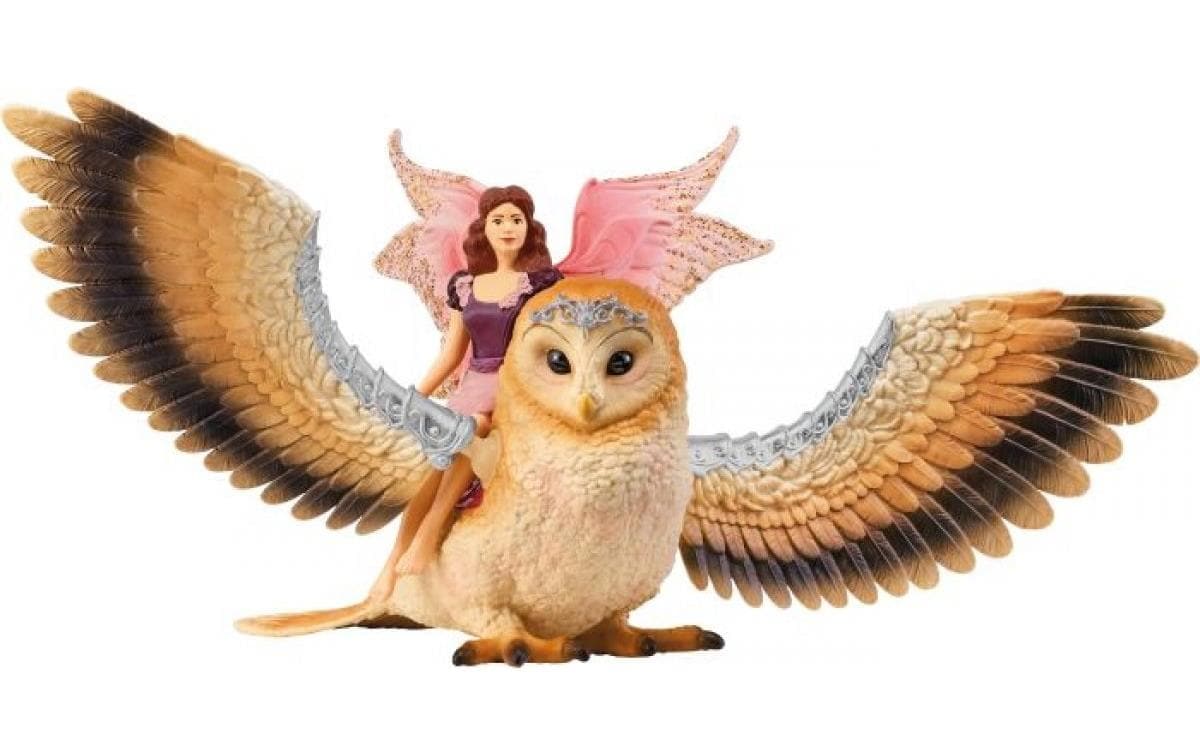 Schleich® Spielfigur »auf Glitzer-Eule«