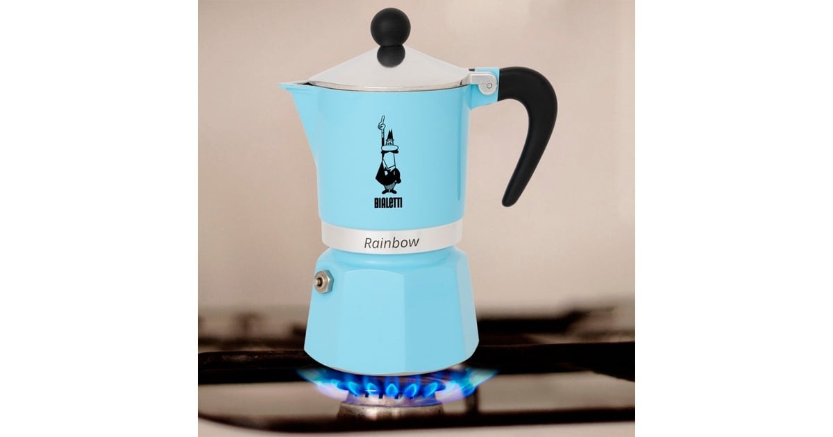 BialettiRainbow espressomachine  (Lichtblauw, 6-kops)
