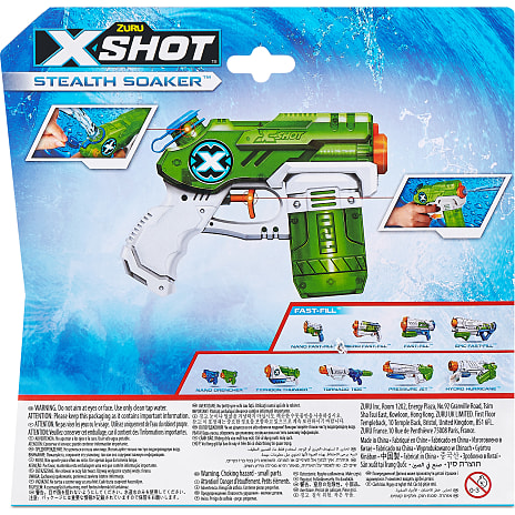 X-shot Water Warfare Stealth Soaker vandpistol - assorteret