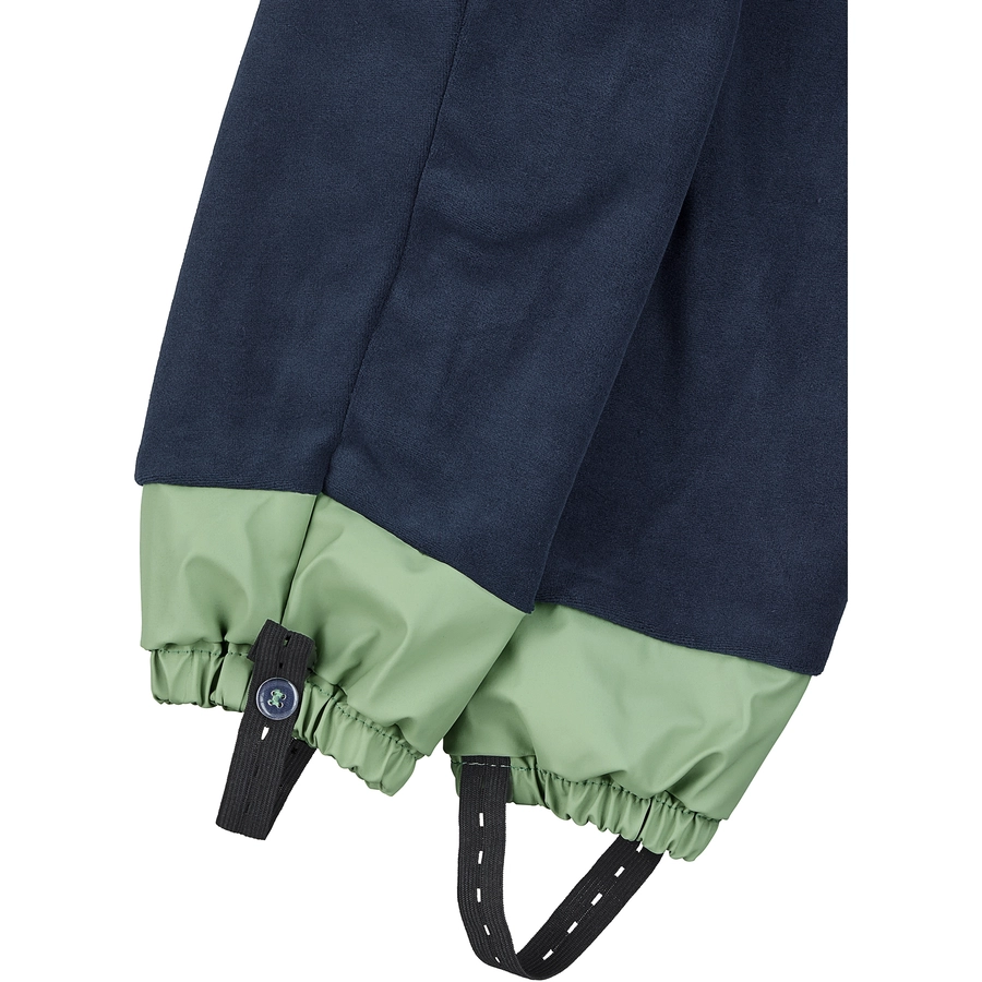Sterntaler Regenträgerhose gefüttert grün