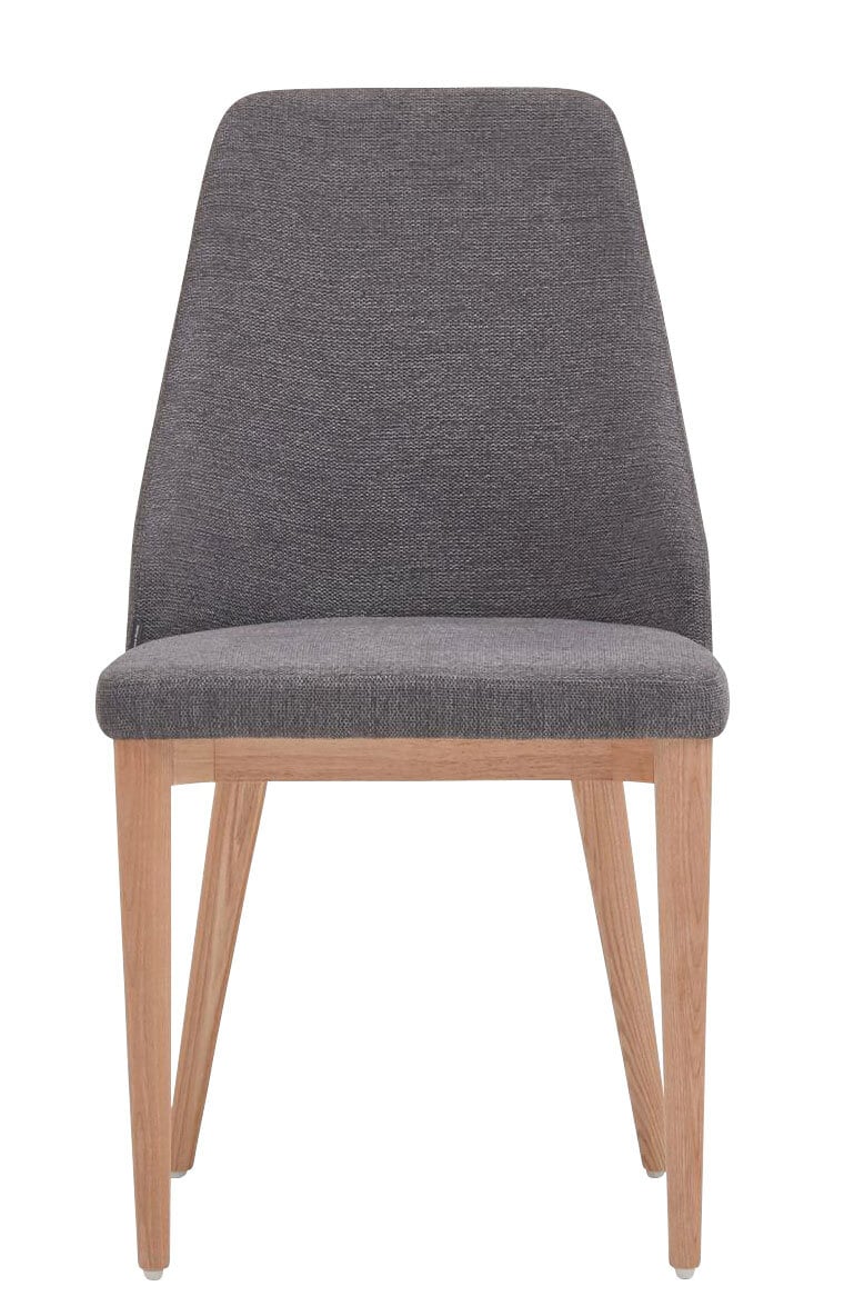 Kave Home Esszimmerstuhl ROSIE 6er Set dunkelgrau