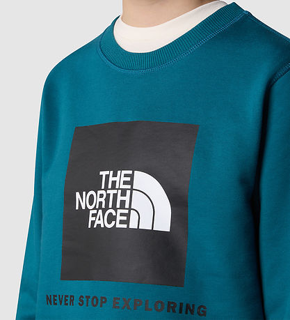 The North Face Sweatshirt - Redbox Crew - Blåe Moss