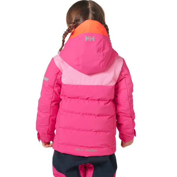 Veste de ski HELLY HANSEN K VERTICAL INS JACKET DRAGON FRUIT