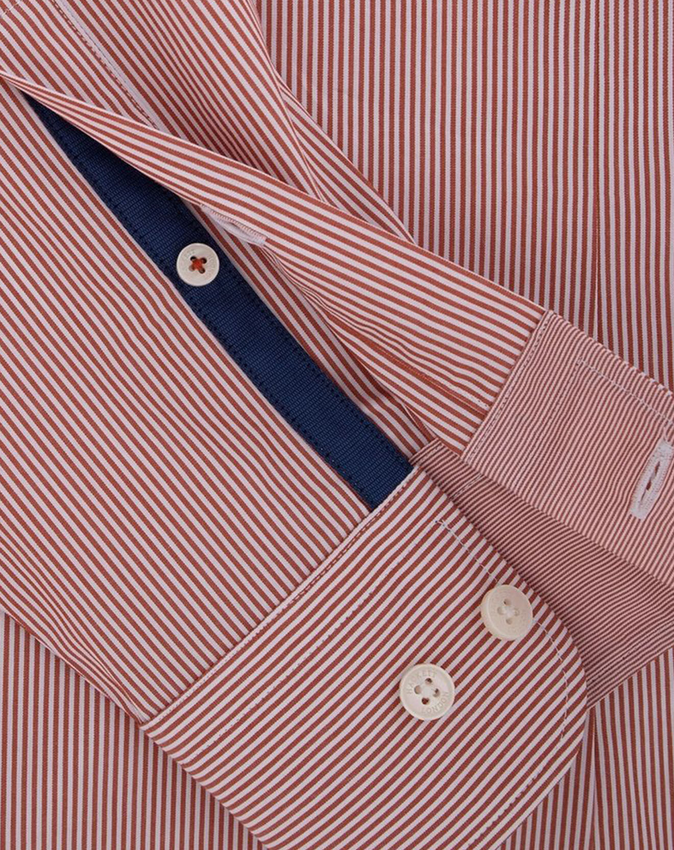 Hackett London Chemise Slim Fit Pop Milleraies rouge/blanc