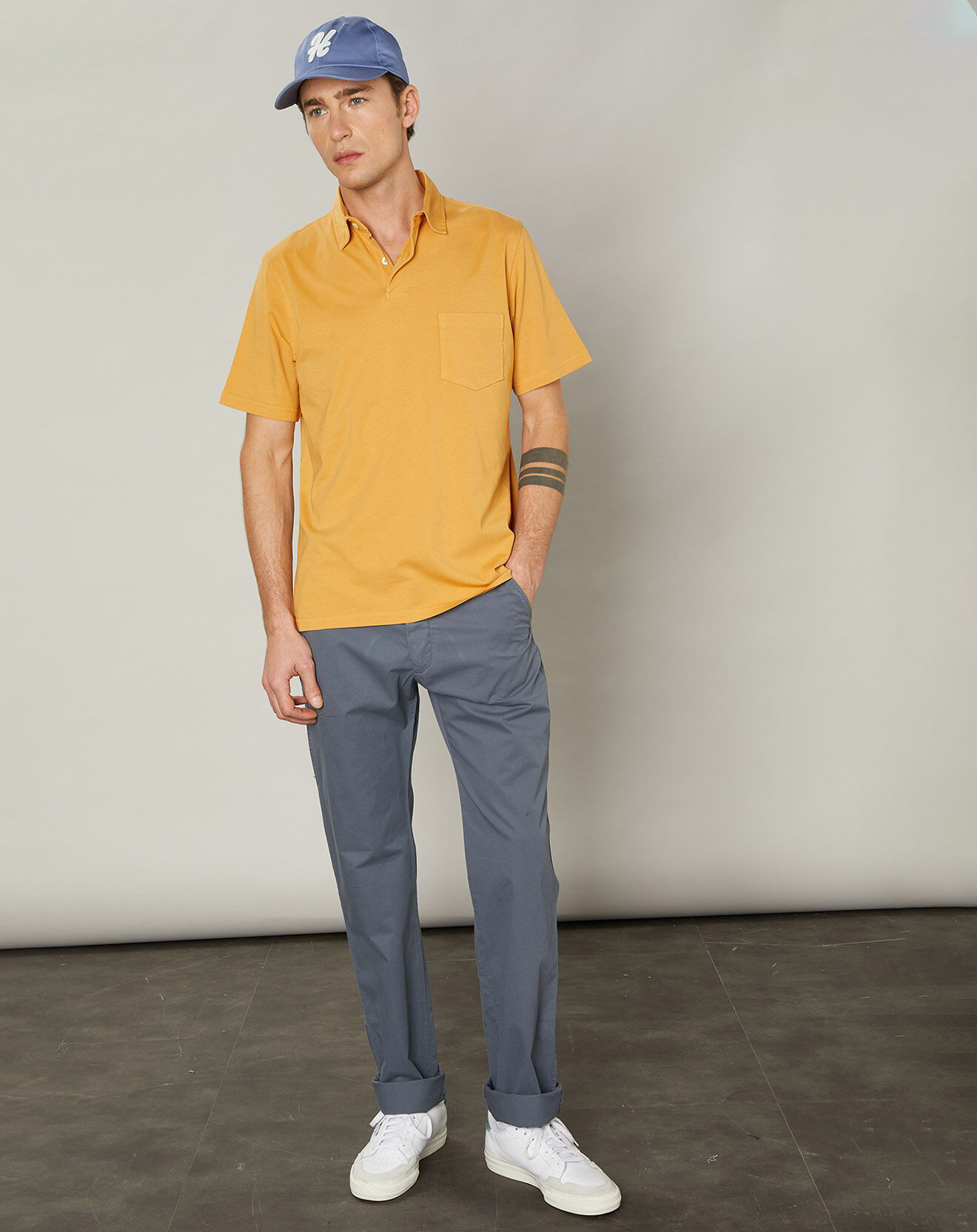 Hartford Pantalon Tobby pétrole