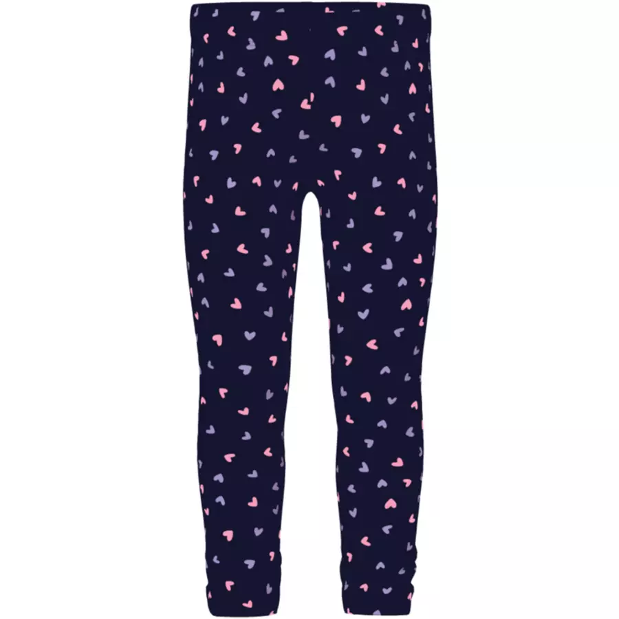 name it Fleece Leggings Dark Sapphire Heart