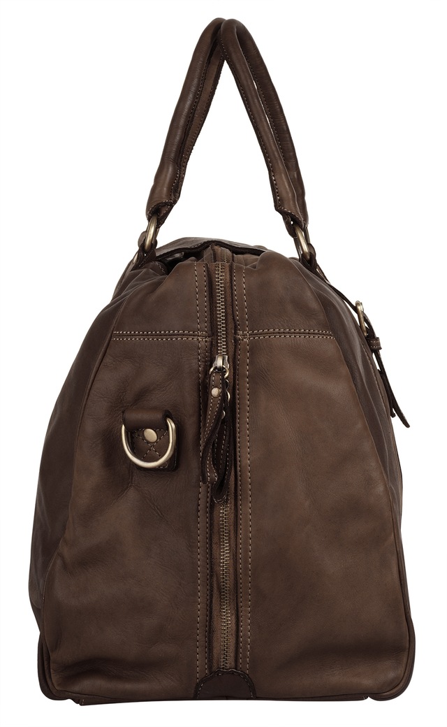 forty° Reisetasche echt Leder, Made in Italy