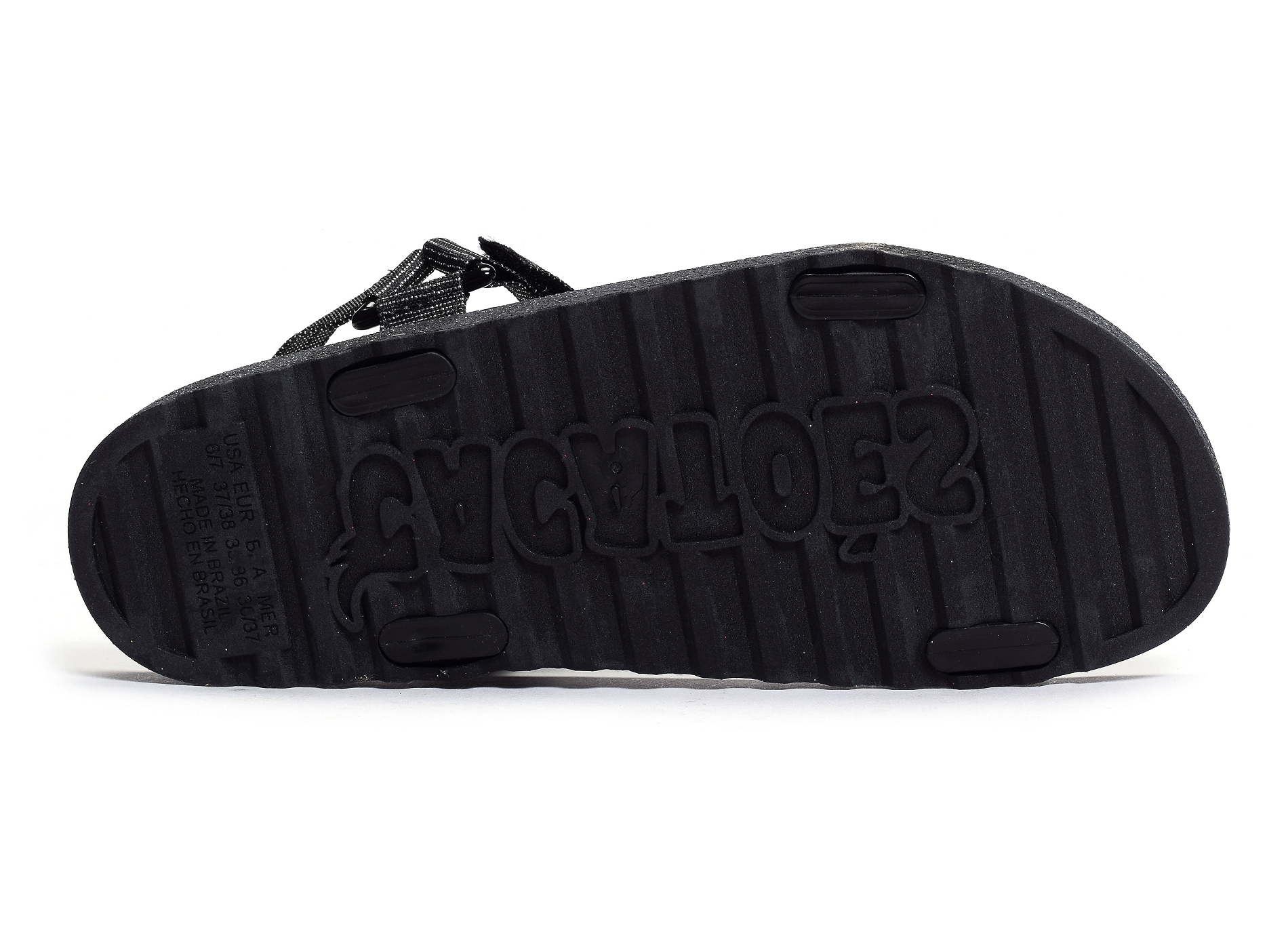 Manos glitter noir