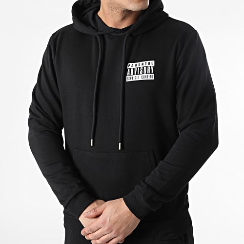 Ensemble De Survetement Logo Noir Blanc
