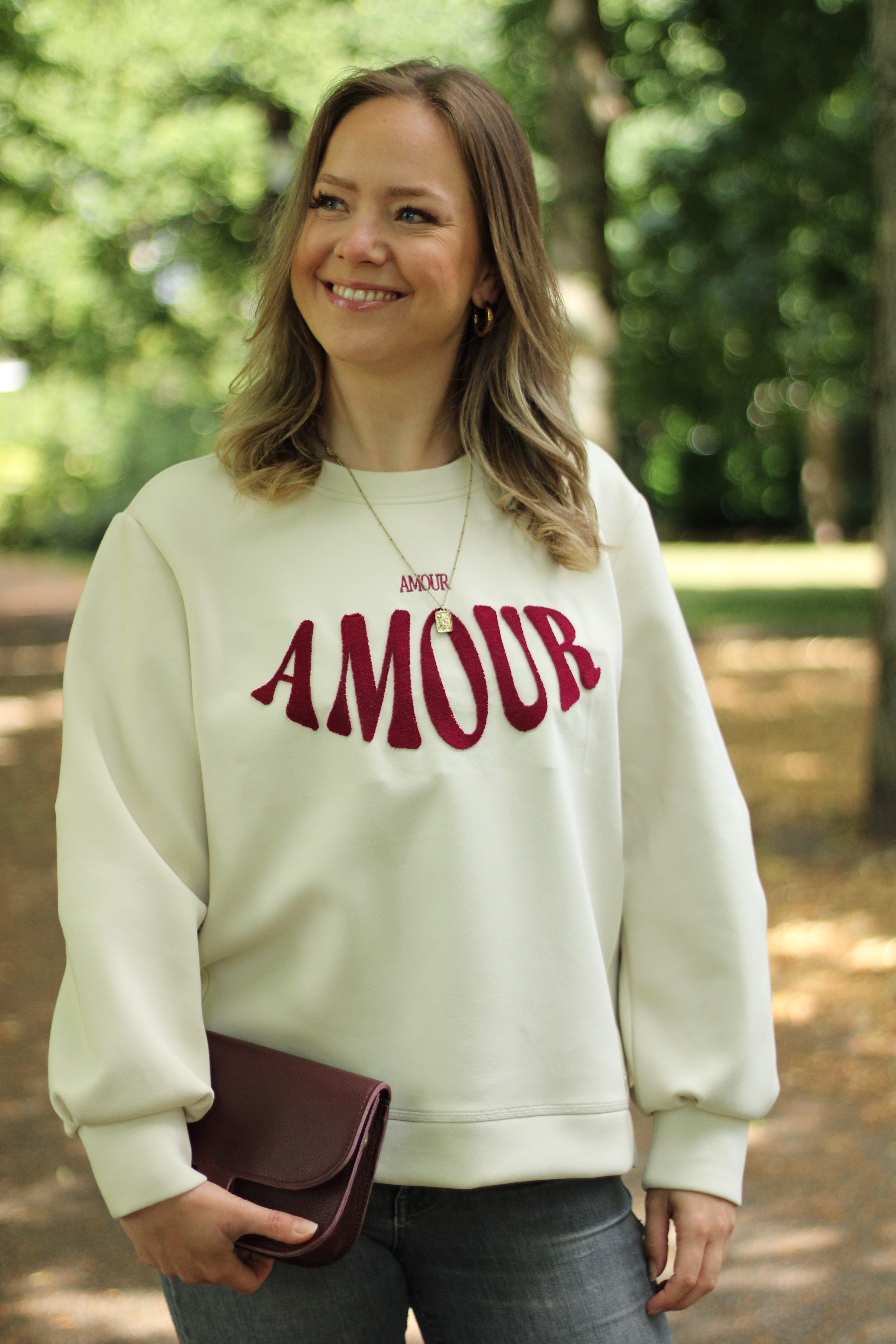 Rino & Pelle - Maes Sweatshirt With Artwork - Birch