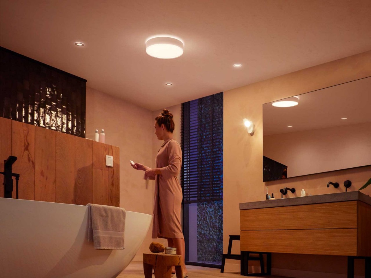 Philips Hue - Devere M Ceiling- White Ambiance