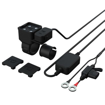 Support Smartphone Oxford CLIQR USB Type C Fixation Guidon - Noir