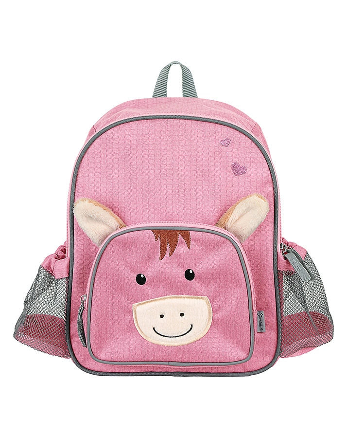 Funktions-Kinderrucksack PFERD PAULINE (30x24) in rosa