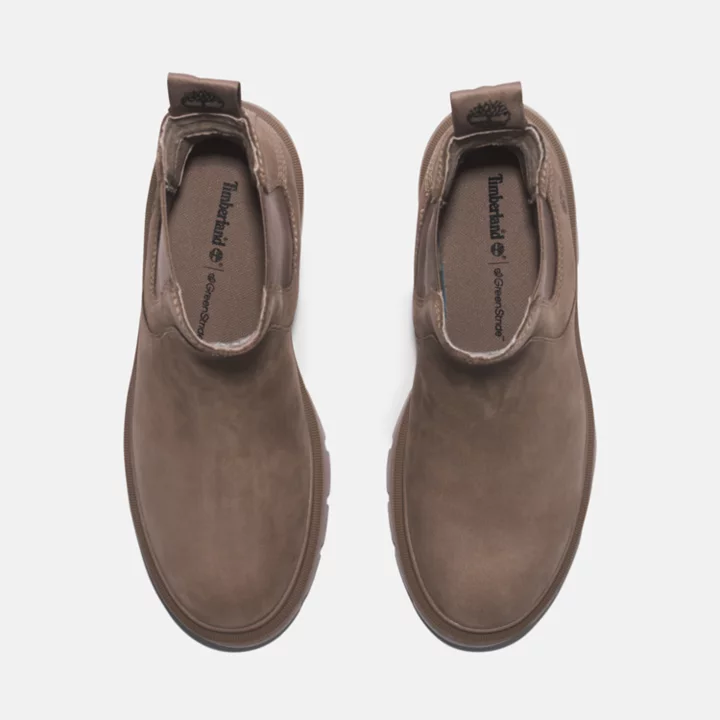 Bota Chelsea Cortina Valley Feminina na cor Bege
