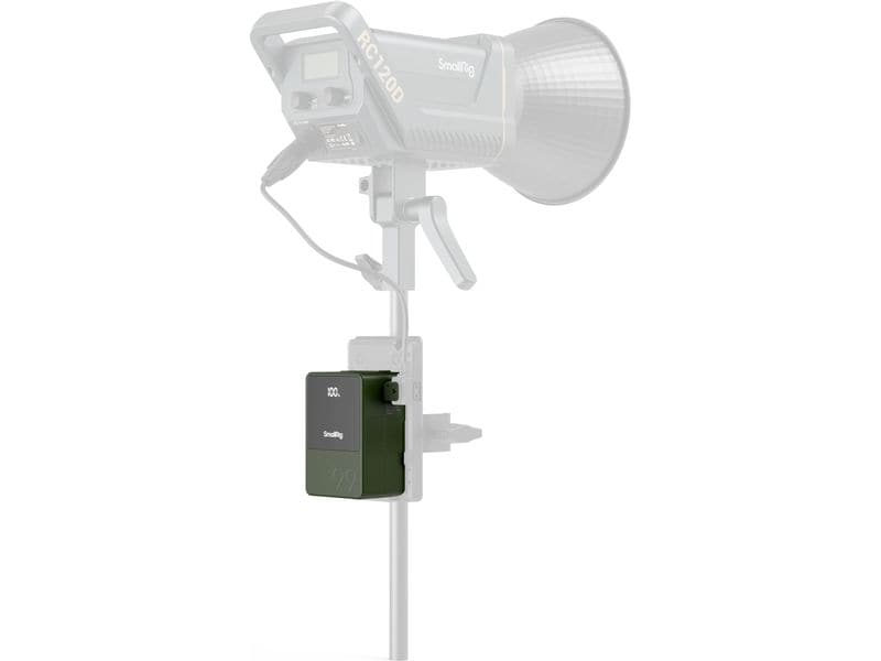 Smallrig VB99 Mini V-Mount-Batterie Grün Kompakter und leichter V-Mount-Akku
