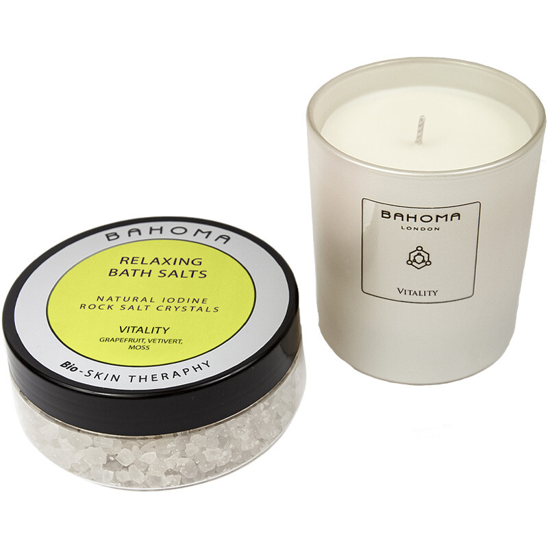 Sels de bain & bougie - Vitality