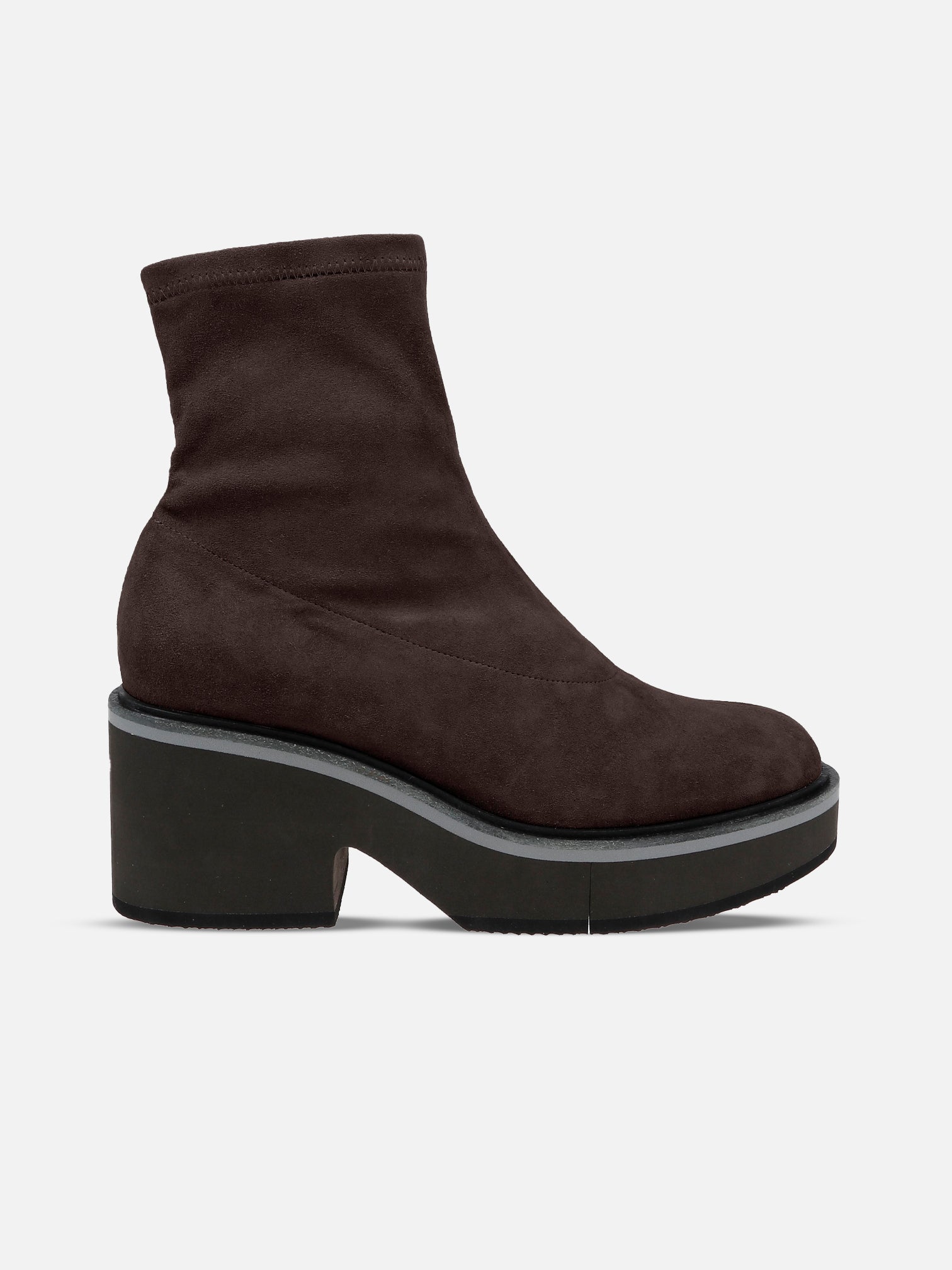 ALBANE, suede stretch brown