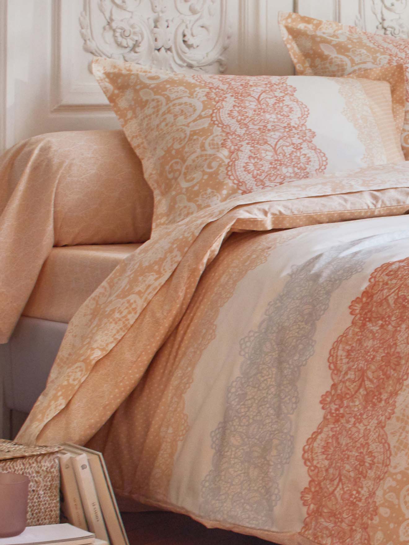 Drap plat Dentelle