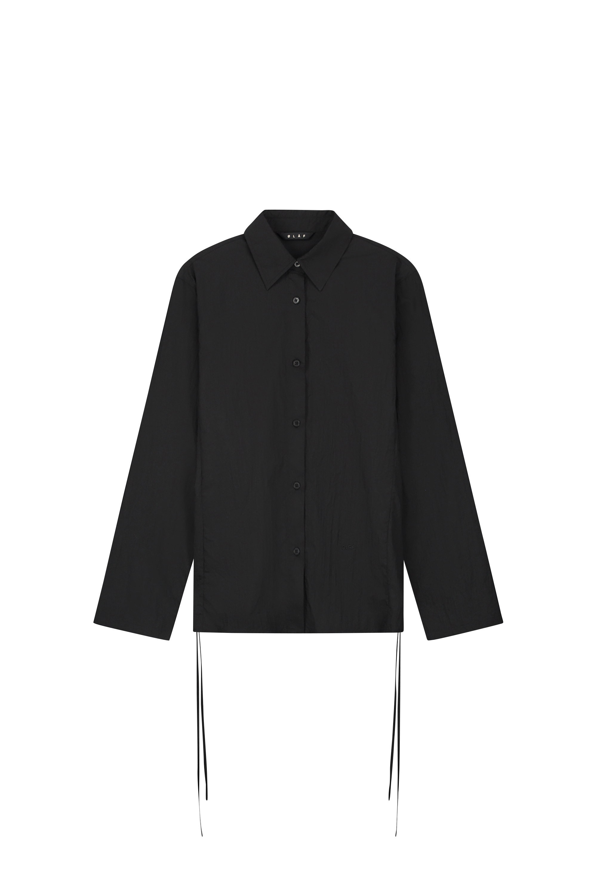 OLAF Chemise SLIM TIE SHIRT Noir