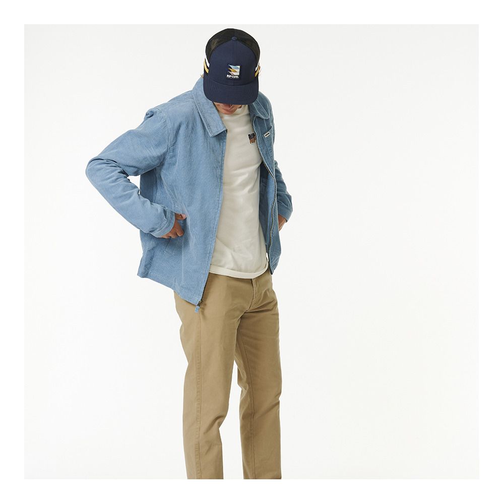 Rip Curl SURF REVIVAL CORD - Veste Homme dusty blue