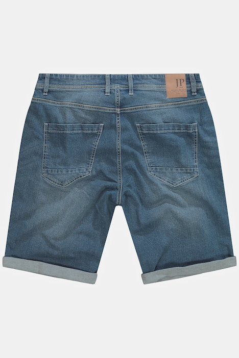 Bermuda, Bauchfit, Jeans, 5-Pocket, High-Stretch