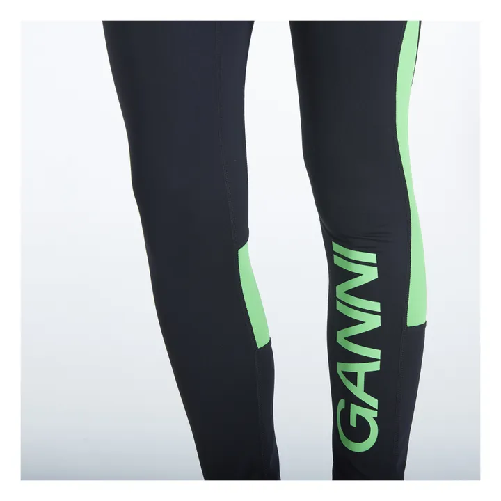 Ganni Legging Ultra Active Taille Haute Matières Recyclées | Noir