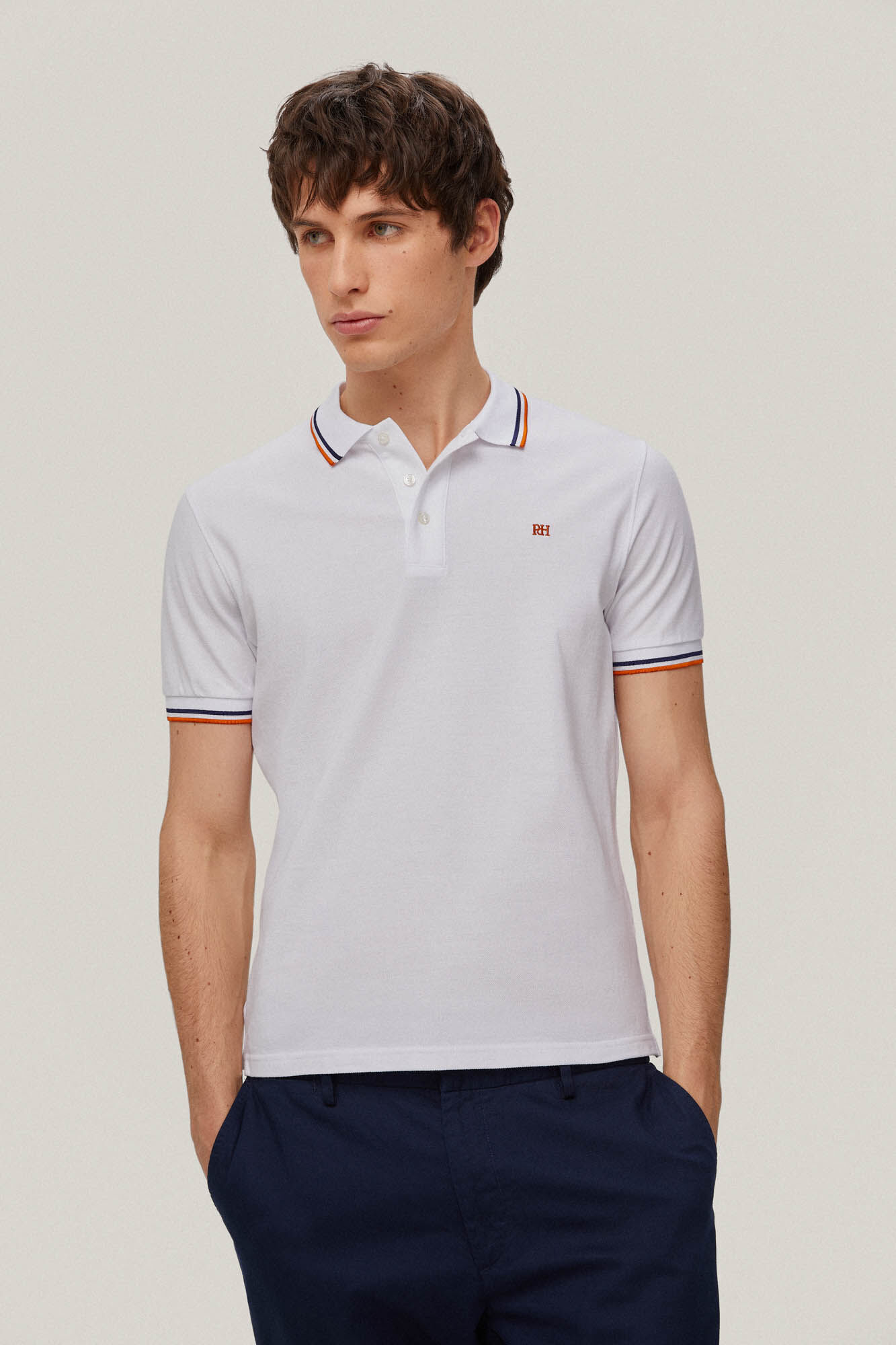 Dicas de polo piqué - Blanco