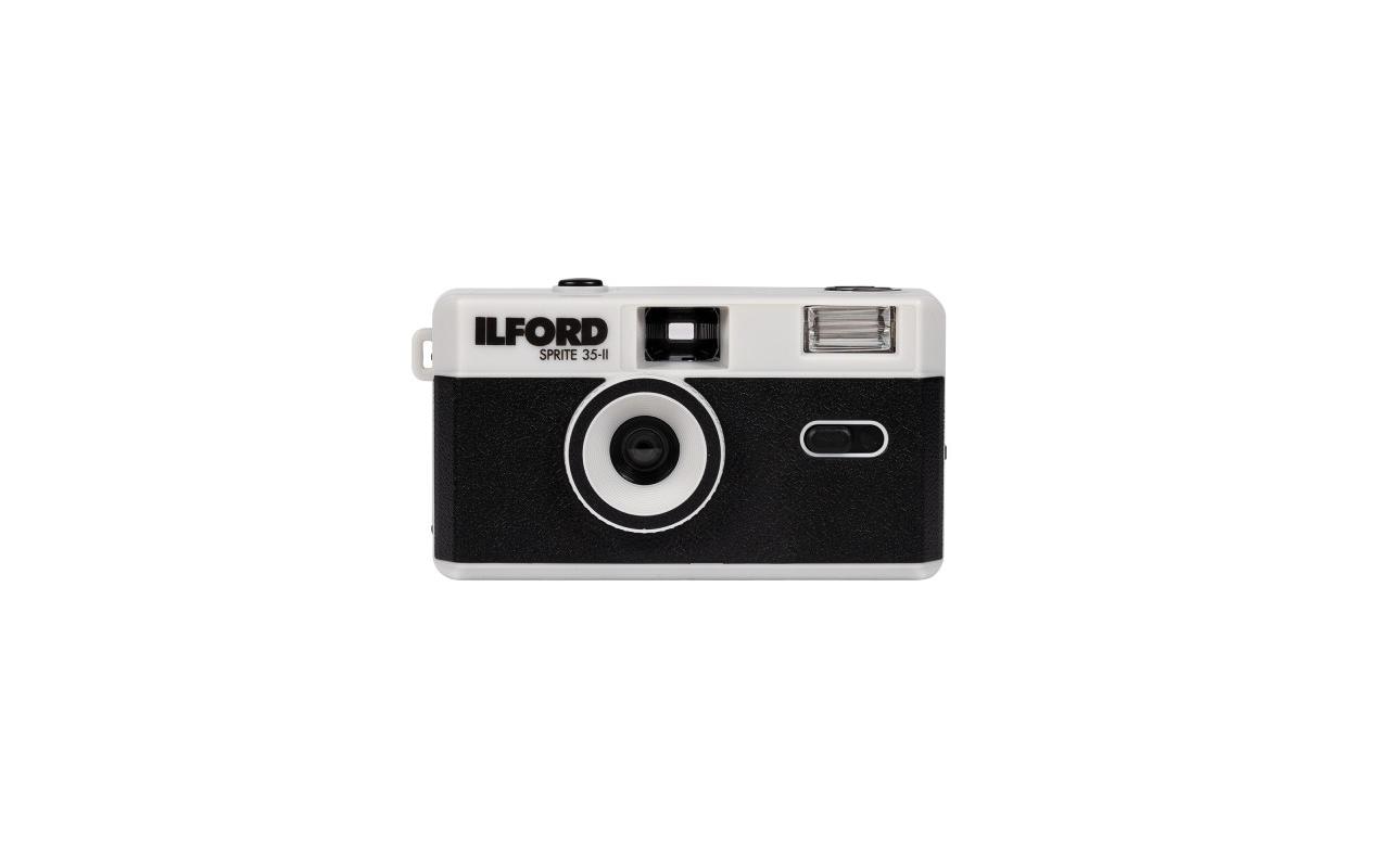 Analogkamera Sprite 35-II Black & SilverKompaktkamera mit Blitz