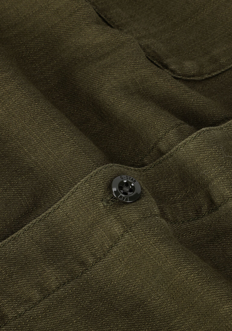 G-STAR RAW groene g-star raw casual overhemd marine slim shirt l/s