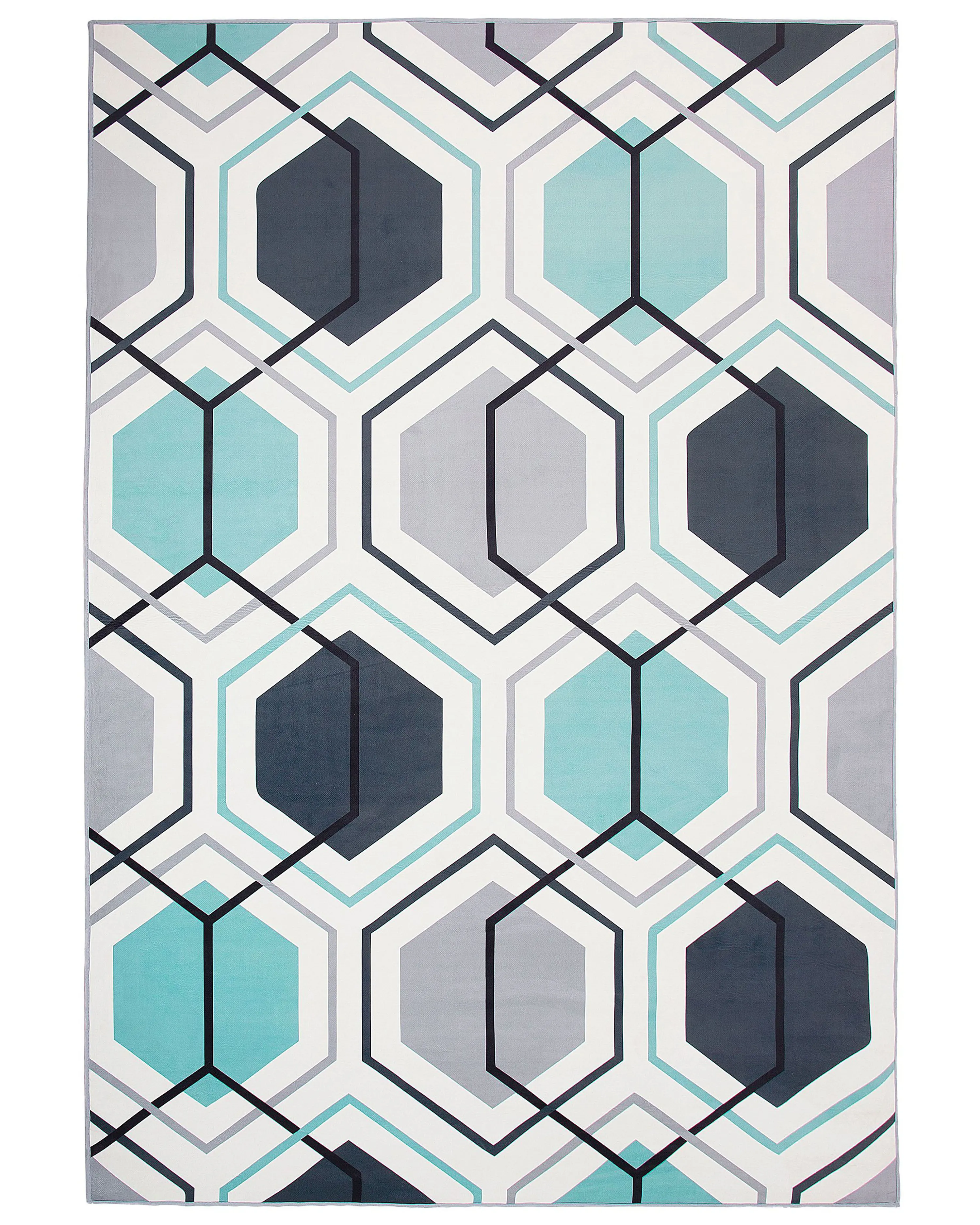 Vloerkleed GIRESUN Meerkleurig 160 x 230 cm