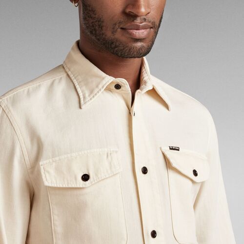 G-Star Raw - D20165-7647 MARINE-C487 ECRU Blanco