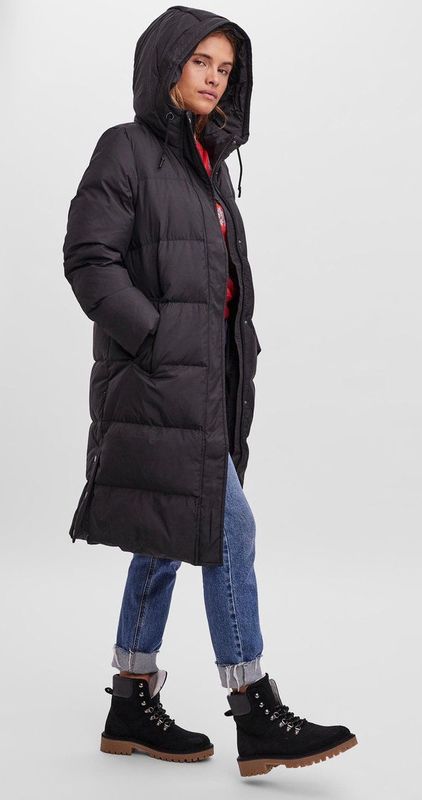 Vero Moda Jas Vmericaholly Long Down Jacket Noos 10251595 Black Dames