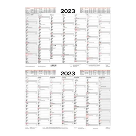 PBS Monatswandkalender 2023, FSC® Mix, 29,5 x 21 cm