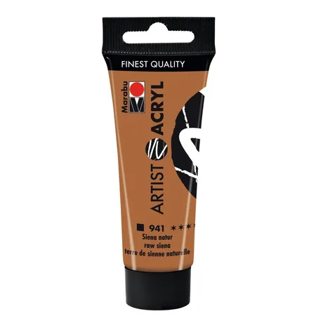 Marabu Artist Acryl, Siena natur 941, 22 ml