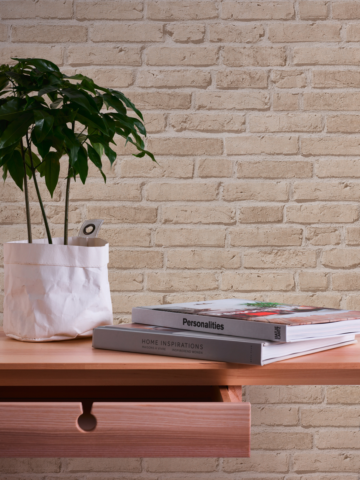 Vliestapete BEST OF WOOD´N STONE 2ND EDITION - beige - 10 Meter