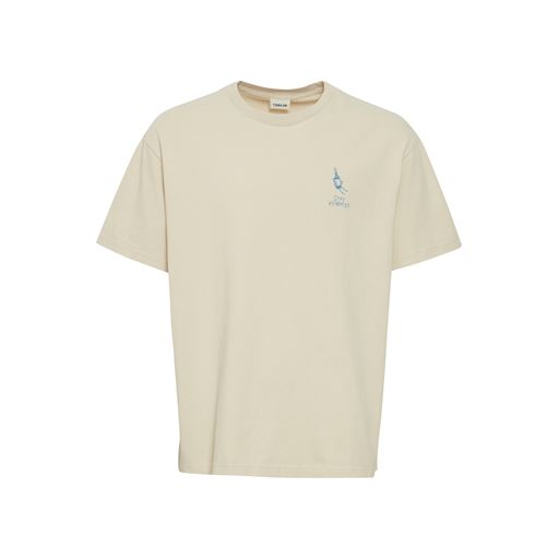 Solid Ismail T-shirt, Oatmeal, XL