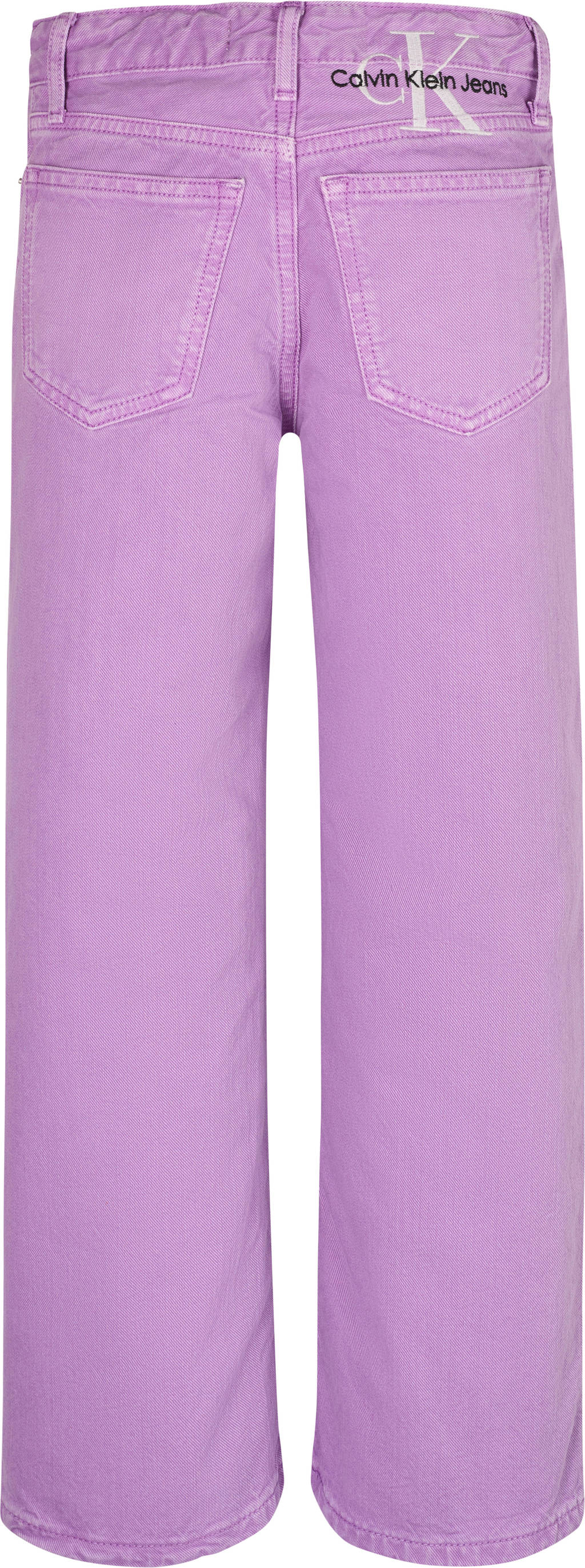 Calvin Klein high waist straight leg jeans iris orchid