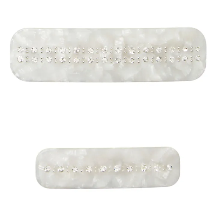 Becksöndergaard Set de Barettes Juliana | Blanc