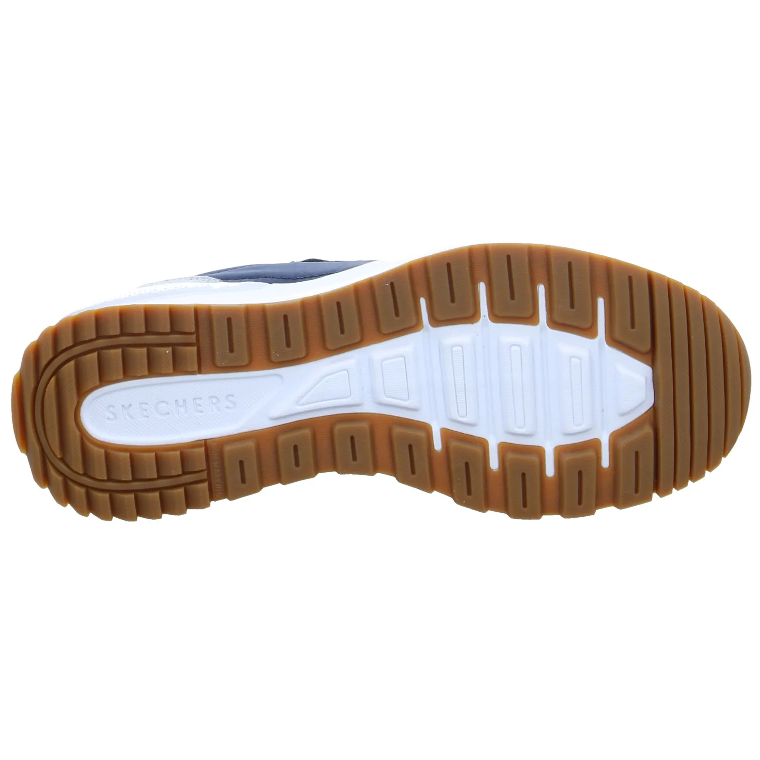 SKECHERS Jungen-Halbschuh Binder Jeansblau Textil  Sneaker