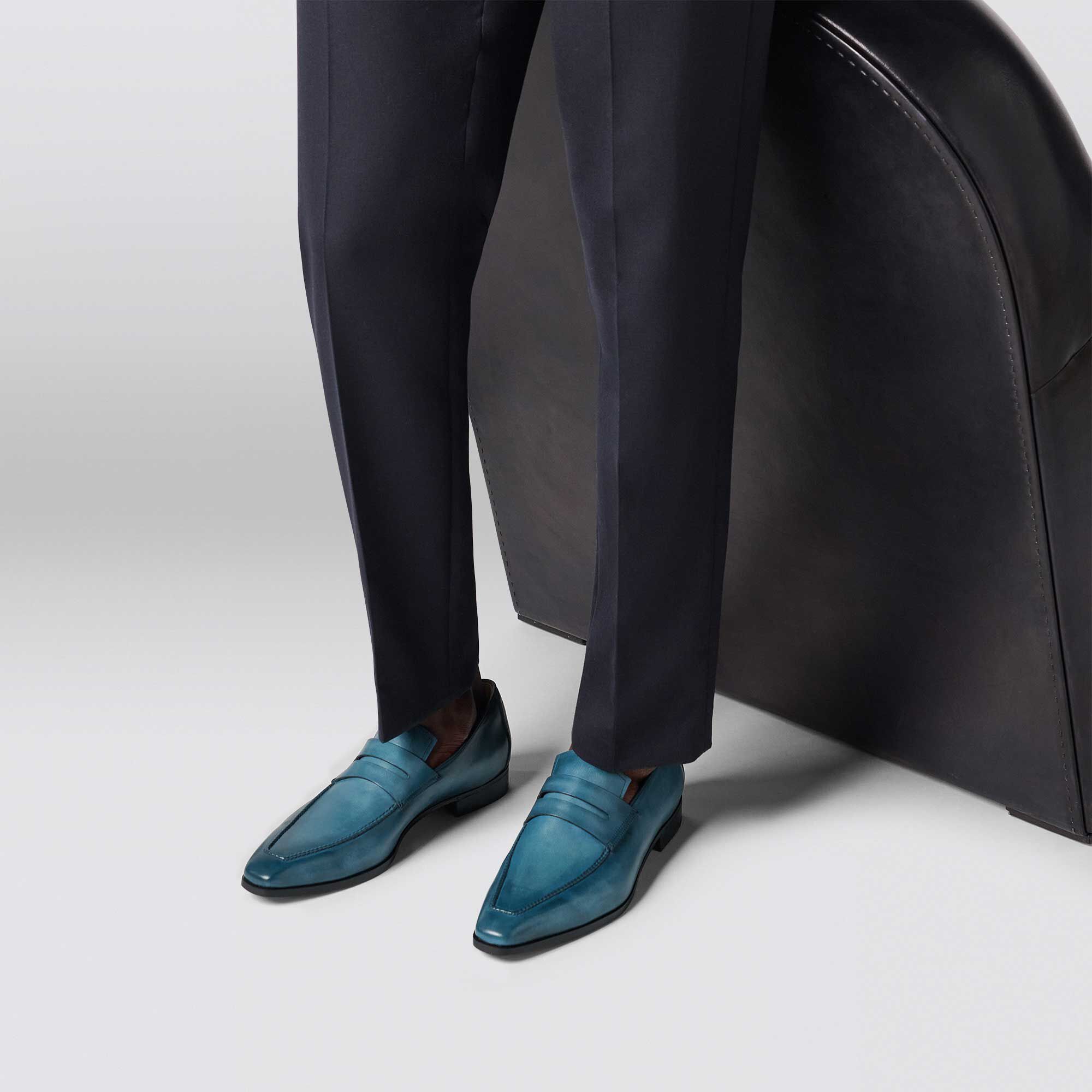 Mocassin Andy Demesure Flex En Cuir