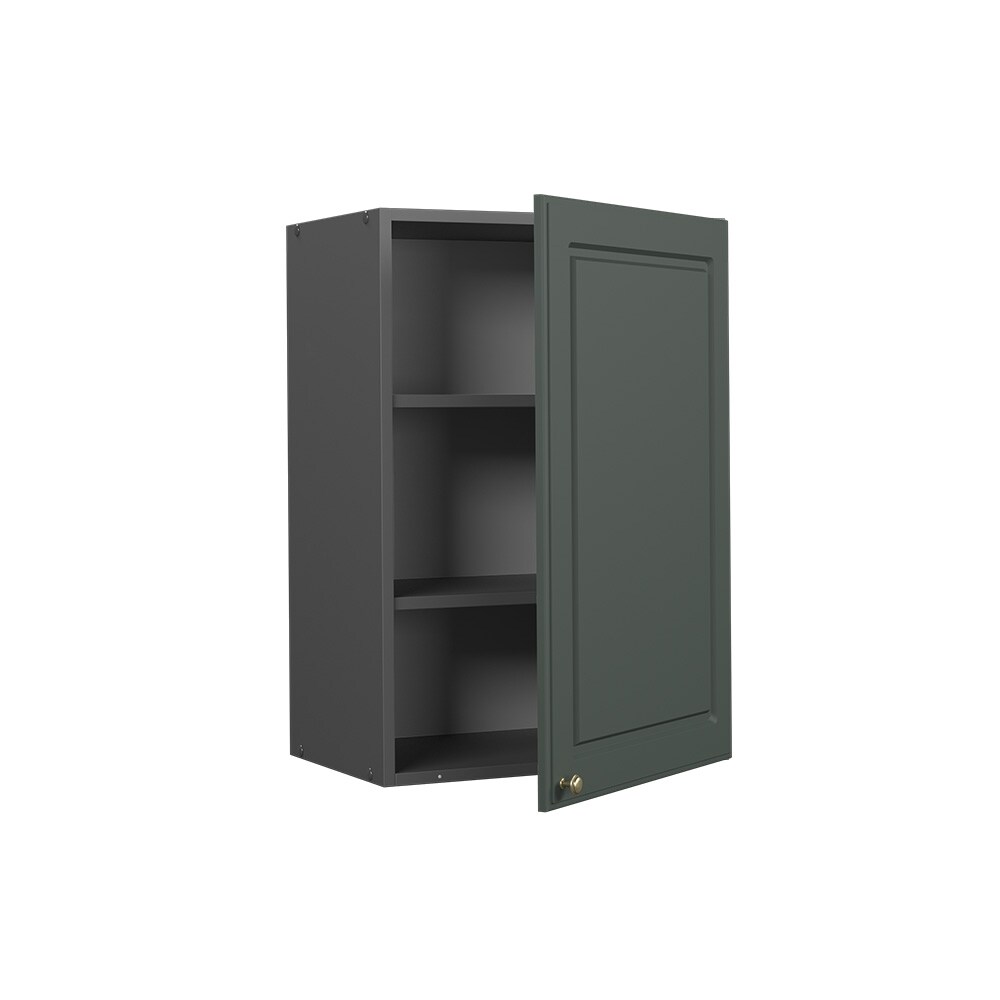 Vicco Hängeschrank Küchenschrank Küchenmöbel Fame-Line Anthrazit Grün-Gold Landhaus 50 cm Küche Einbauküche Hängeschrank Drehtür Einlegeboden Küchenzeile