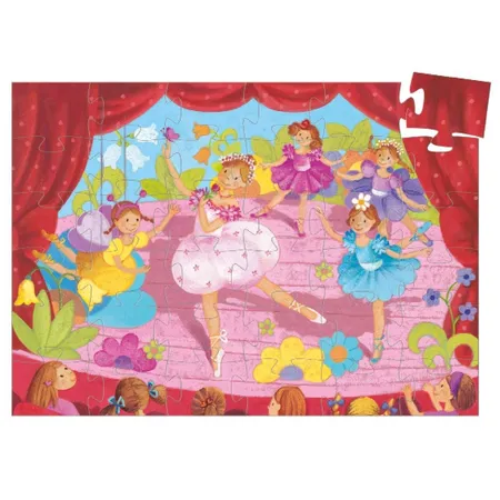 Djeco Puzzle: Ballerina, 36 Teile