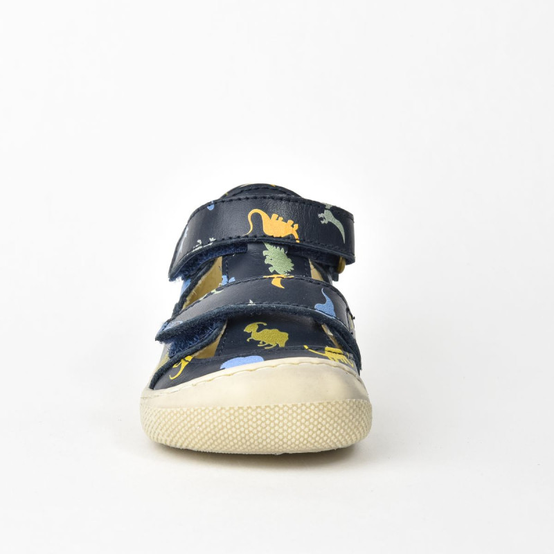 Naturino Naturino Barefoot Irtys Sandales Print Dinosaures Navy