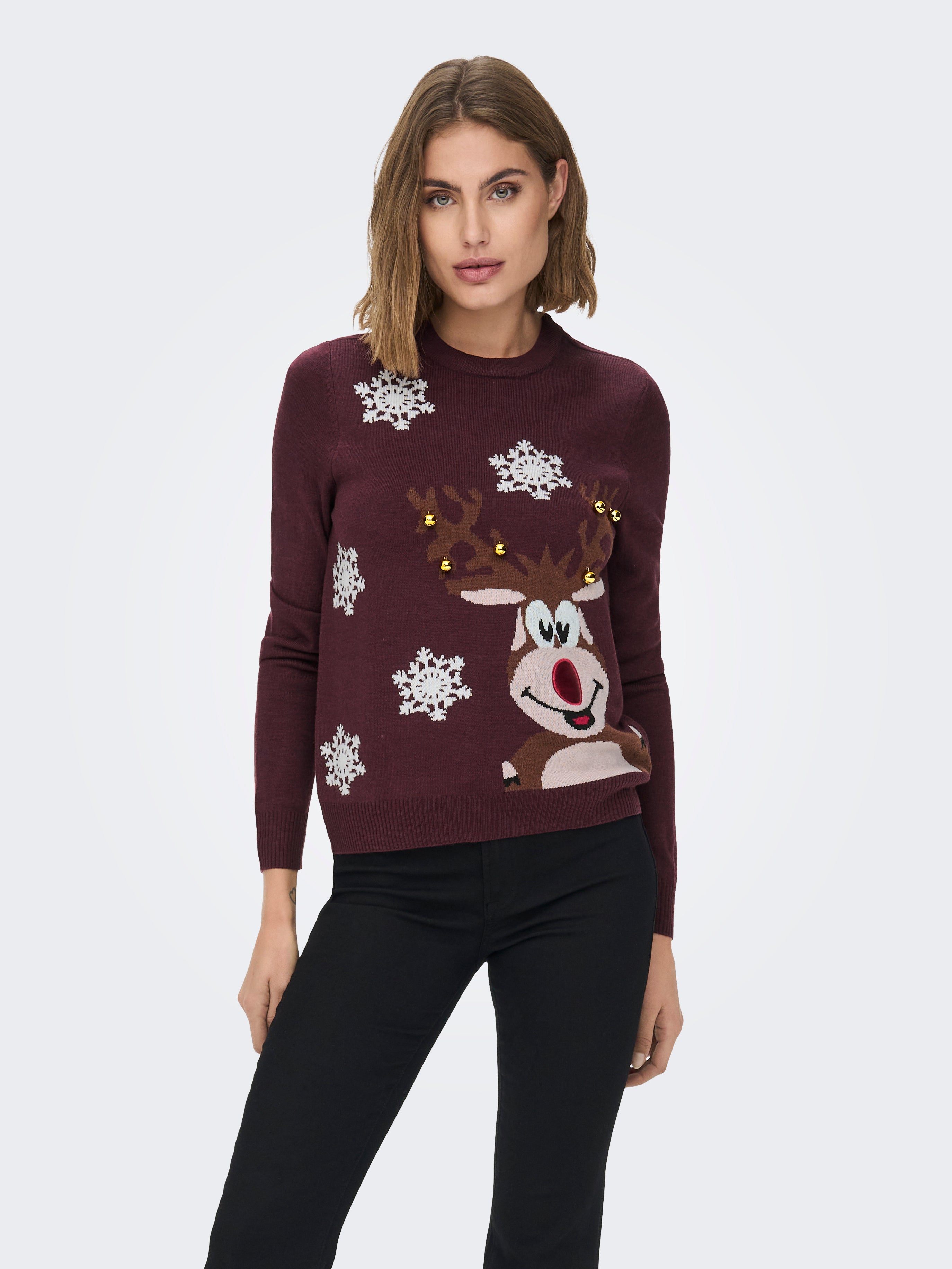 ONLXMAS Strickpullover Port Royale
