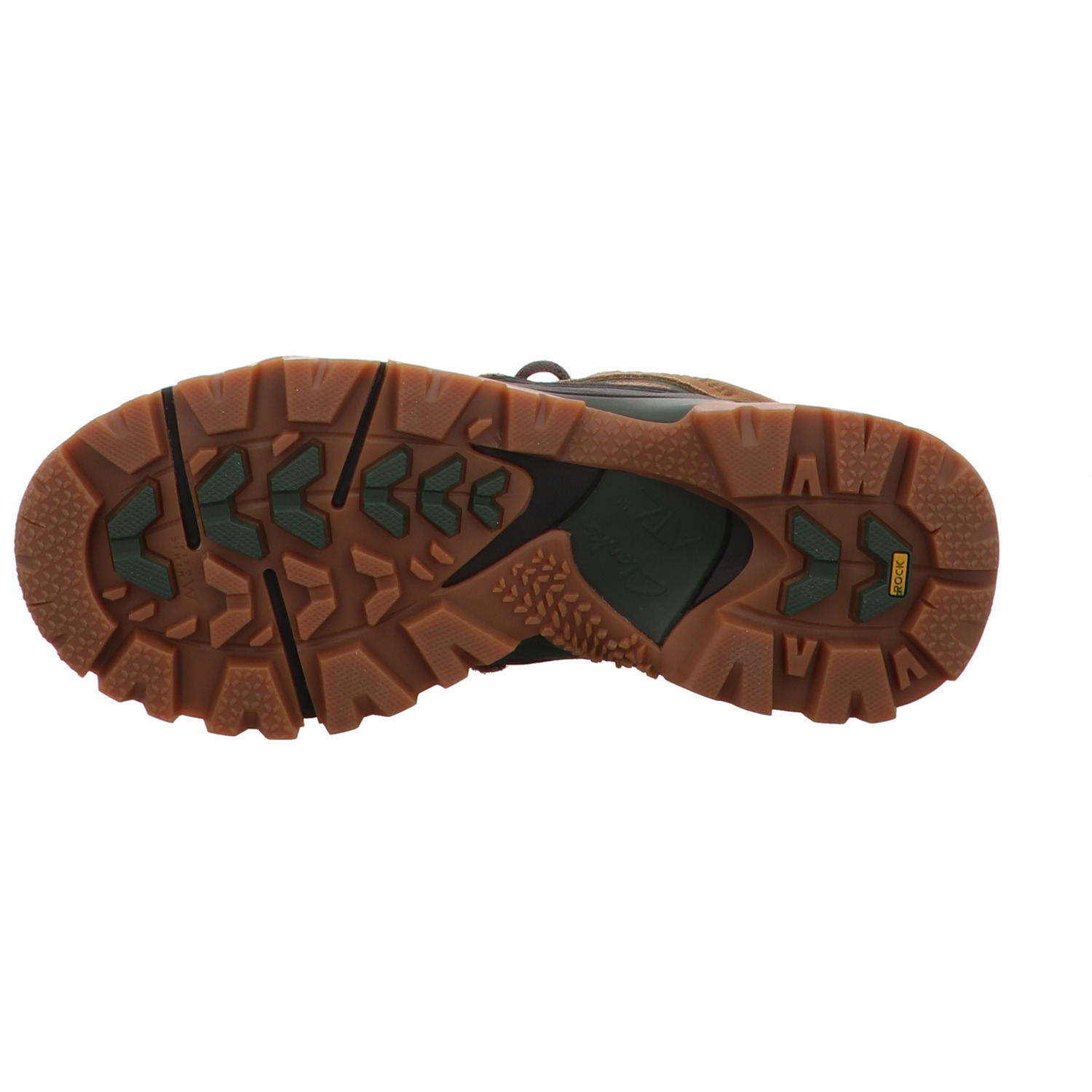 CLARKS Schnürer braun