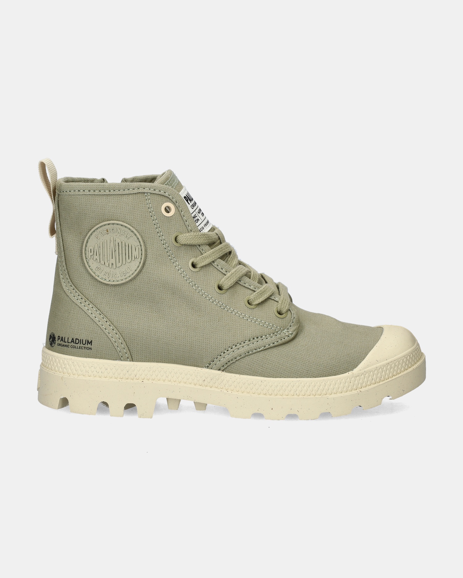 Palladium Pampa Hi-Zip Veterboots  - groen