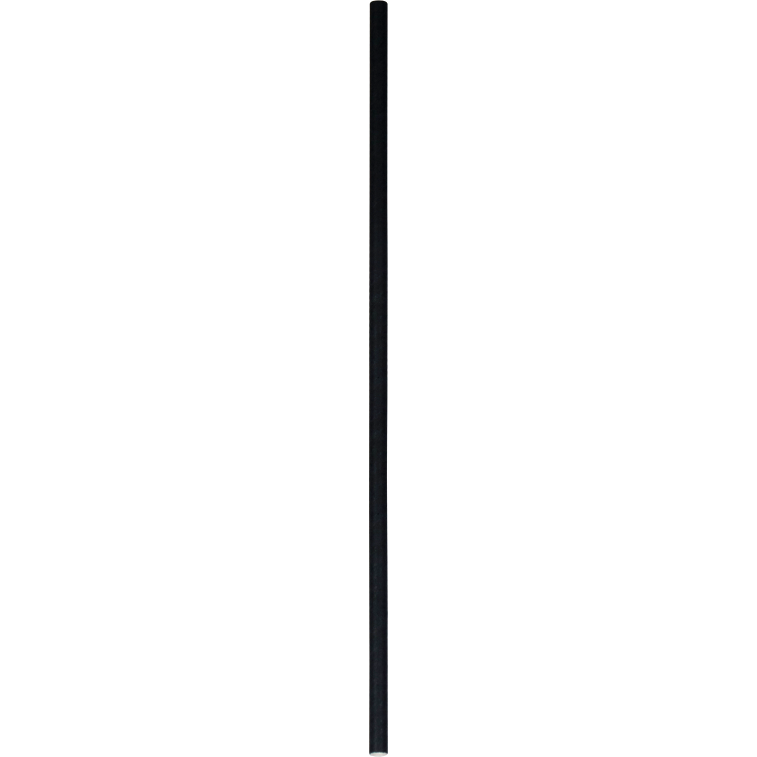Depa Rietje, drinkrietje, papier, 240mm, Ø6mm, zwart